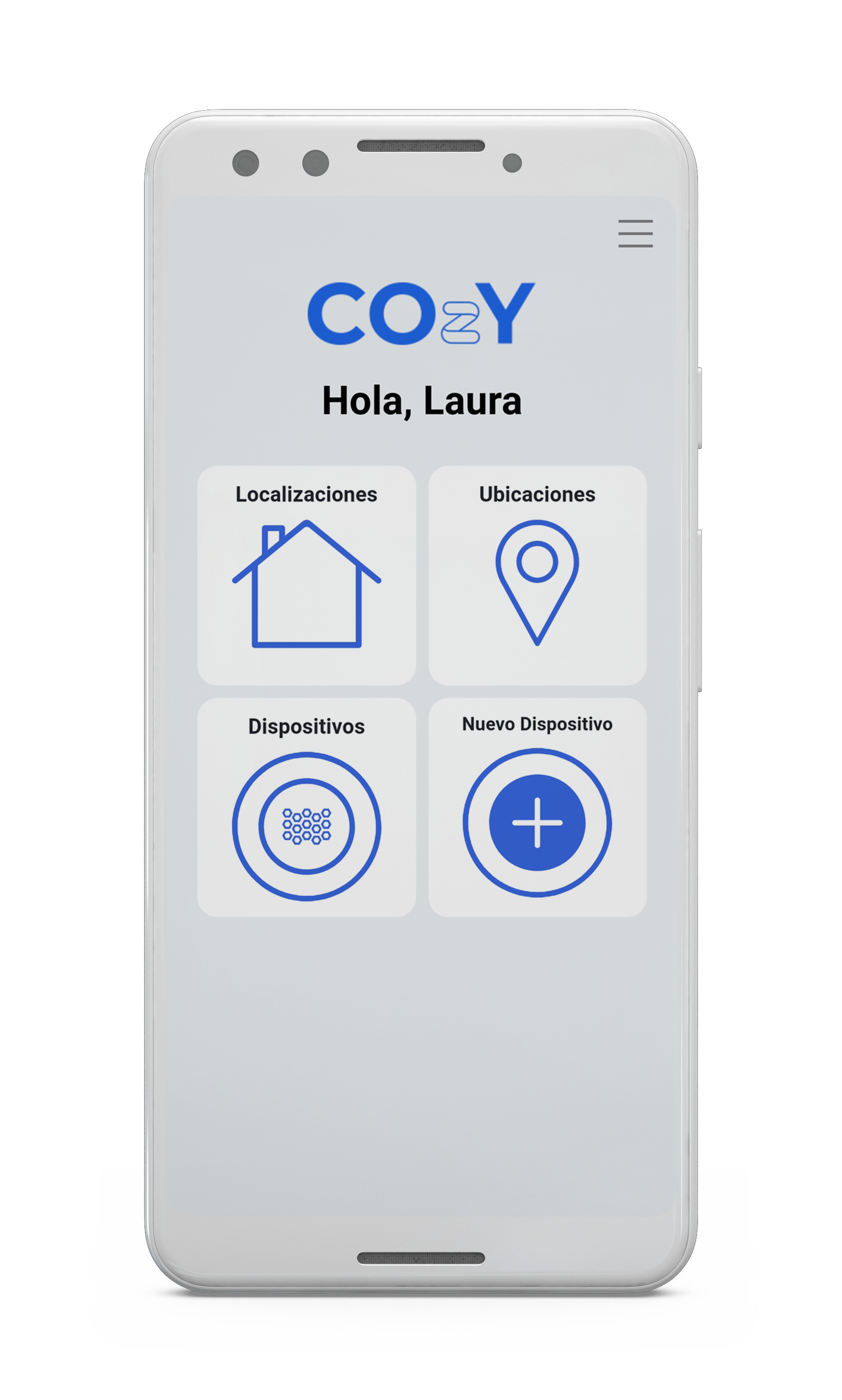 Smartphone app principal Co2